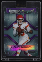 Patrick Mahomes 2026 Atompunk Fantasy Football Purple Refractor #FAPPU1PM #6/8 at PristineAuction.com