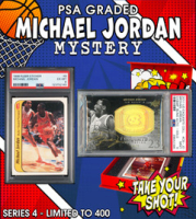 NEW PRISTINE EXCLUSIVE! All PSA/BGS Graded Michael Jordan BOOM BOX, Series 4 Mystery Box! at PristineAuction.com