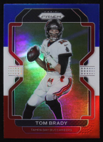 Tom Brady 2021 Panini Prizm Prizms Red/White/Blue #294 at PristineAuction.com