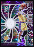 LeBron James 2023-24 Panini Spectra Brilliance Jerseys Celestial #13 #14/99 at PristineAuction.com