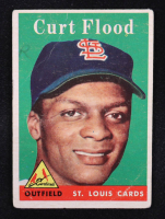 Curt Flood 1958 Topps #464 RC at PristineAuction.com