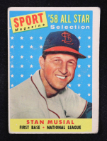 Stan Musial 1958 Topps #476 AS TP at PristineAuction.com