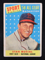 Stan Musial 1958 Topps #476 AS TP at PristineAuction.com