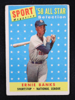 Ernie Banks 1958 Topps #482 AS at PristineAuction.com