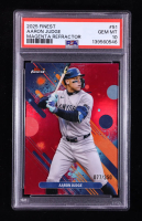 Aaron Judge 2025 Finest Magenta Refractors #51 #77/350 (PSA 10) at PristineAuction.com