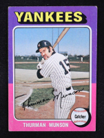 Thurman Munson 1975 Topps #20 at PristineAuction.com