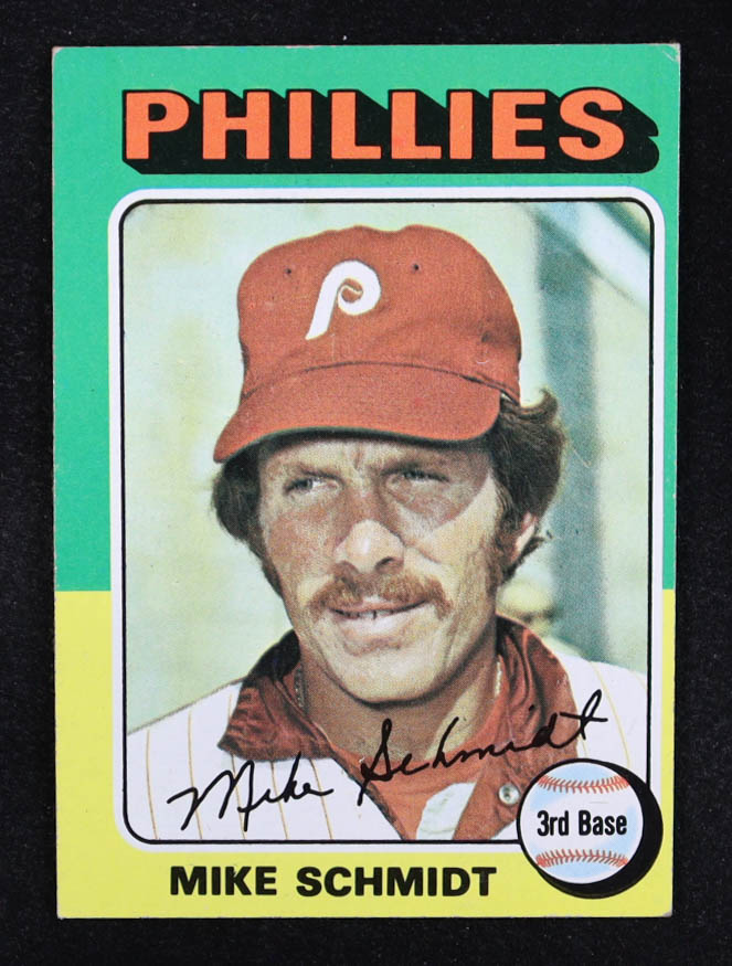 Mike Schmidt 1975 Topps #70 at PristineAuction.com Mike Schmidt 1975 Topps #70 at PristineAuction.com