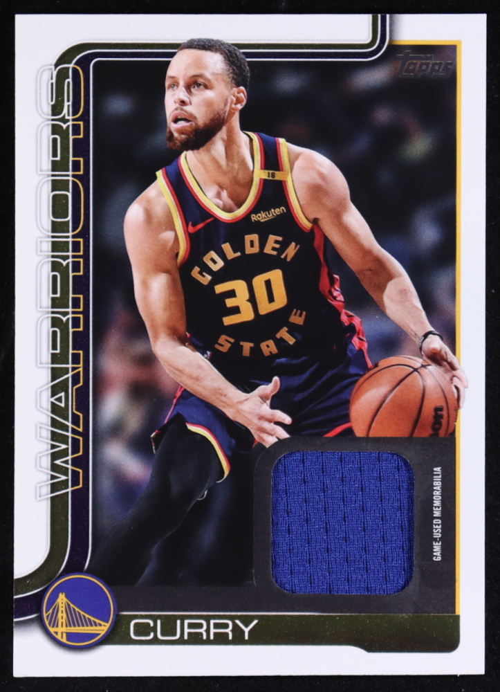 Stephen Curry 2025-26 Topps Flagship Real One Relics #FROSC