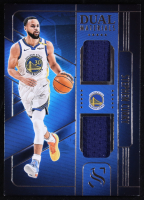 Stephen Curry 2024-25 Panini Silhouette Dual Materials #34 at PristineAuction.com