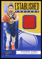 Stephen Curry 2019-20 Absolute Memorabilia Established Threads Level 1 #6 at PristineAuction.com