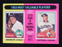 Elston Howard / Sandy Koufax 1975 Topps #201 MVP at PristineAuction.com