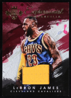 LeBron James 2015-16 Court Kings Expressionist Memorabilia #21 #219/299 at PristineAuction.com