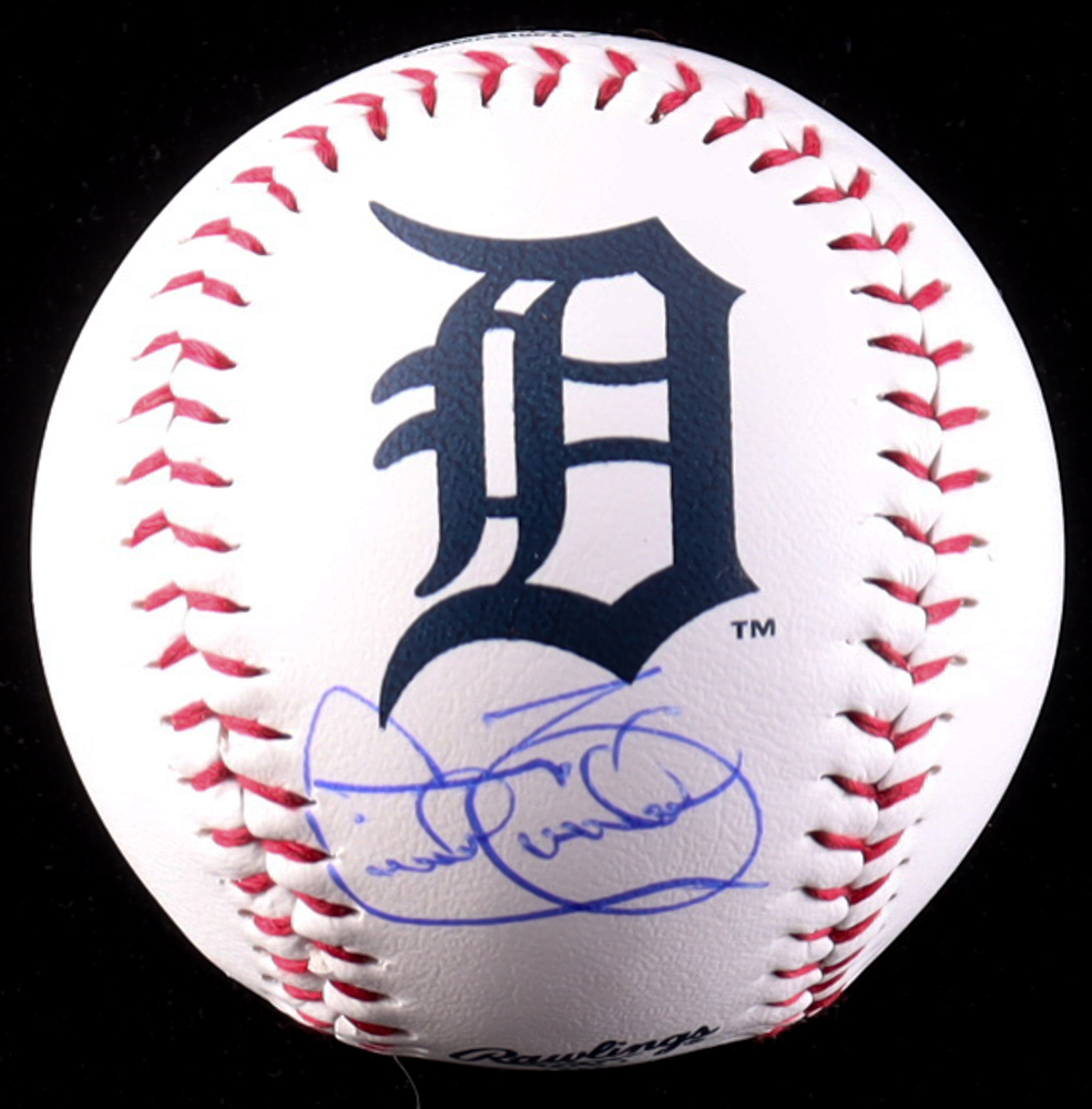 Cecil Fielder Signed OML Tigers Logo Baseball (Wilder) at PristineAuction.com Cecil Fielder Signed OML Tigers Logo Baseball (Wilder) at PristineAuction.com