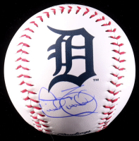 Cecil Fielder Signed OML Tigers Logo Baseball (Wilder) at PristineAuction.com