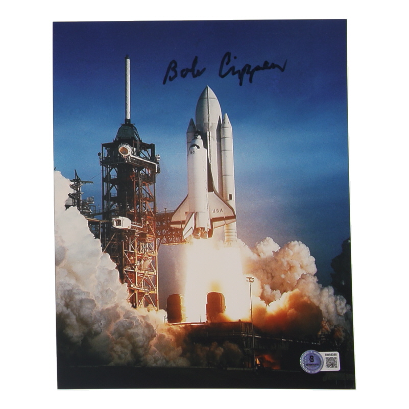 Robert Crippen Signed NASA 8x10 Photo (Beckett) at PristineAuction.com Robert Crippen Signed NASA 8x10 Photo (Beckett) at PristineAuction.com