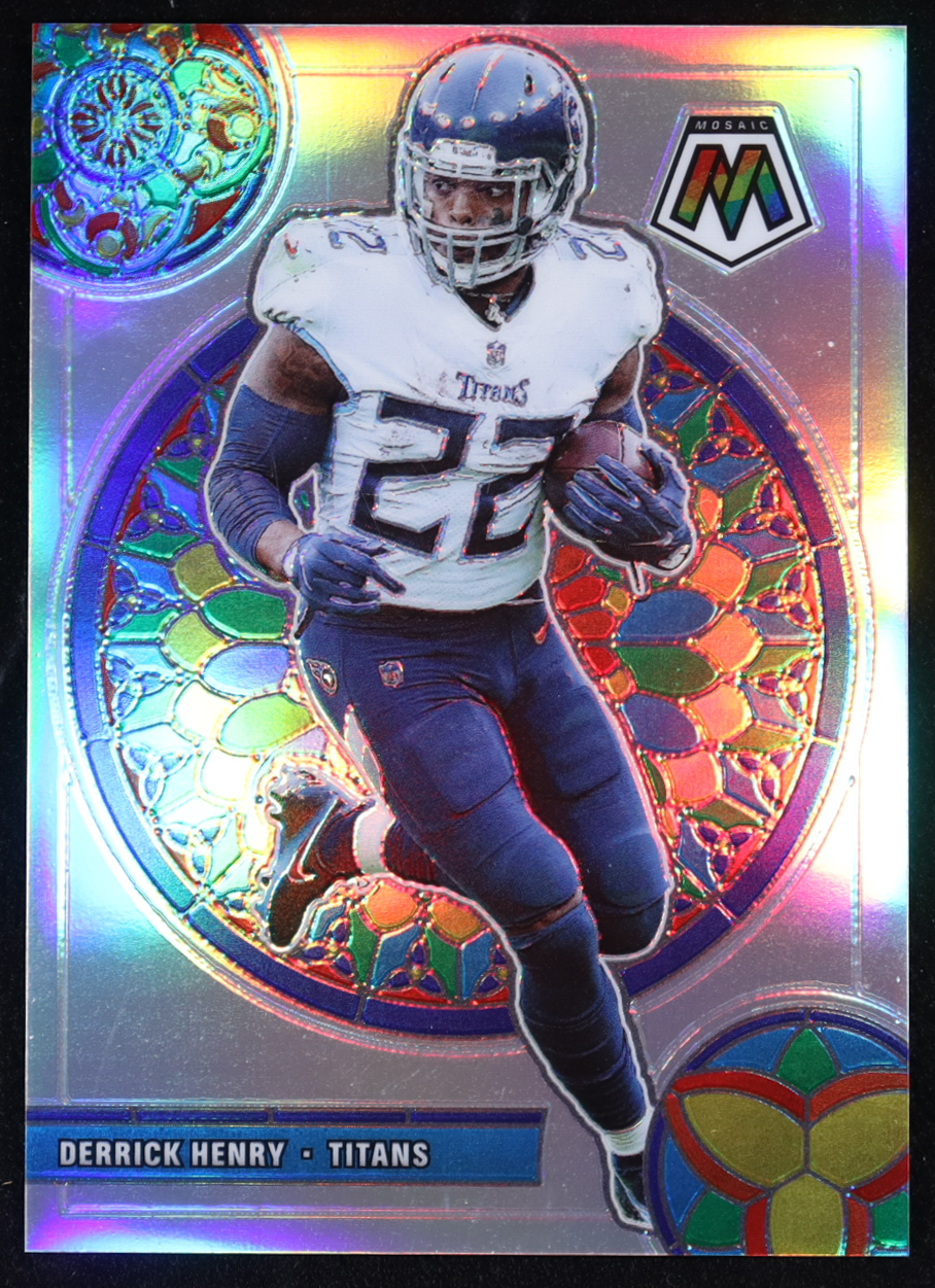 Derrick Henry 2021 Panini Mosaic Glass Mosaic #13 at PristineAuction.com Derrick Henry 2021 Panini Mosaic Glass Mosaic #13 at PristineAuction.com