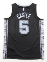 Stephon Castle Signed Spurs Jordan Authentic Jersey (Beckett) at PristineAuction.com