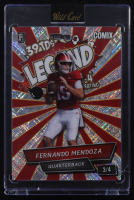 Fernando Mendoza 2025 Wild Card Comix Legend Red Cross Hatch #ACBLFM06 #3/4 RC at PristineAuction.com