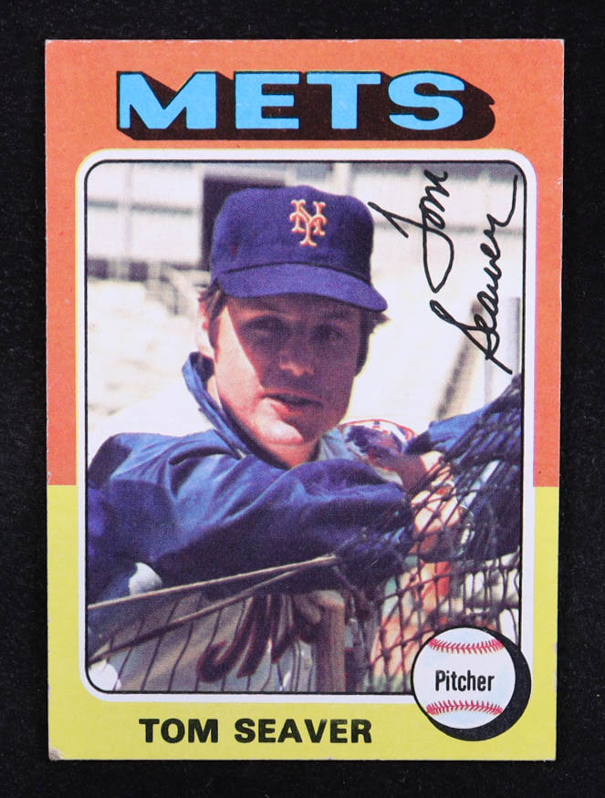 Tom Seaver 1975 Topps #370 at PristineAuction.com Tom Seaver 1975 Topps #370 at PristineAuction.com