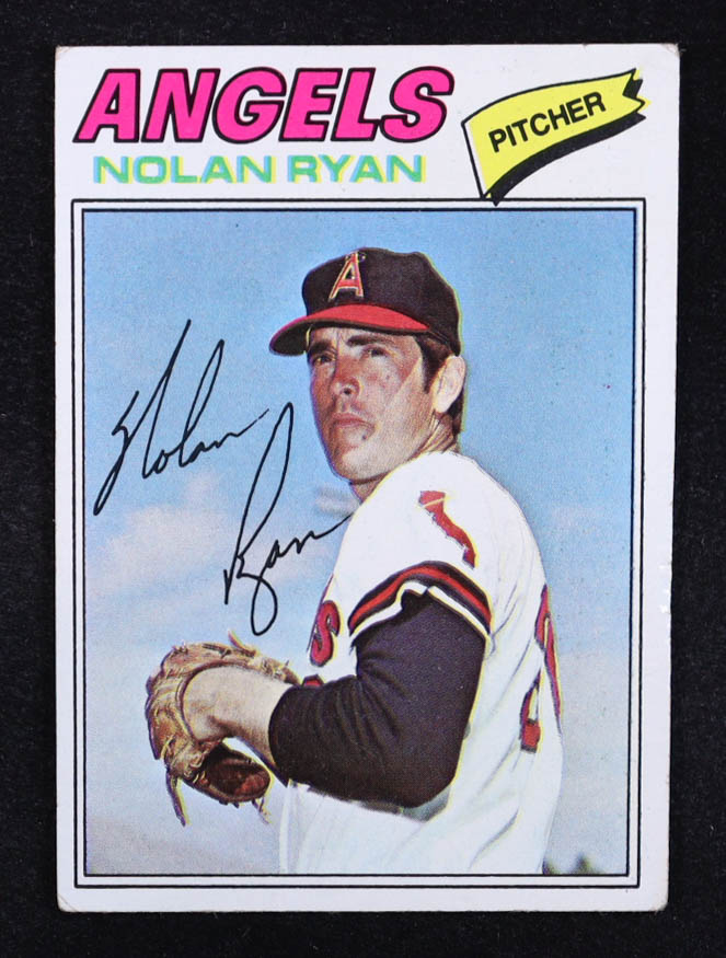 Nolan Ryan 1977 Topps #650 at PristineAuction.com Nolan Ryan 1977 Topps #650 at PristineAuction.com