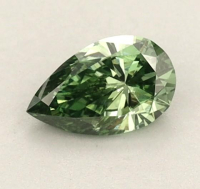 .33 Carats Lab Grown FANCY VIVID GREEN Diamond Loose VS1 | IGI Cert at PristineAuction.com