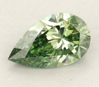 .49 Carats Lab Grown FANCY VIVID GREEN Diamond Loose VS1 | IGI Cert at PristineAuction.com