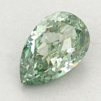 .43 Carats Lab Grown FANCY VIVID GREEN Diamond Loose VS2 | IGI Cert at PristineAuction.com