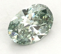 .54 Carats Lab Grown FANCY VIVID GREEN Diamond Loose VS1 | IGI Cert at PristineAuction.com