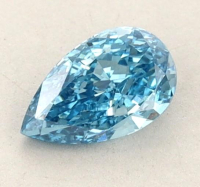 .45 Carats Lab Grown FANCY VIVID BLUE Diamond Loose VS1 | IGI Cert at PristineAuction.com