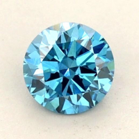 .41 Carats Lab Grown FANCY VIVID BLUE Diamond Loose VS1 | IGI Cert at PristineAuction.com