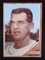 Don Larsen 1962 Topps #33 at PristineAuction.com