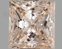 2.00 Carats Lab Grown FANCY LIGHT PINKISH ORANGE Diamond Loose VS2 | $4,200 Estimated Retail Value (UGL & IGI Certs) at PristineAuction.com