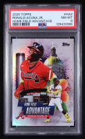 Ronald Acuna Jr. 2025 Topps Home Field Advantage #HA2 (PSA 8) at PristineAuction.com