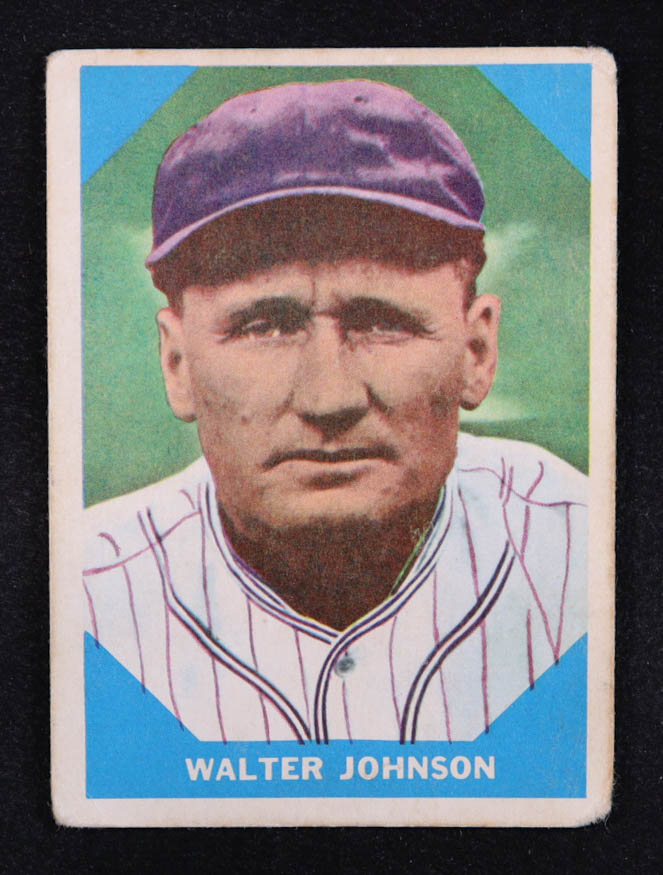 Walter Johnson 1960 Fleer #6 DP at PristineAuction.com Walter Johnson 1960 Fleer #6 DP at PristineAuction.com