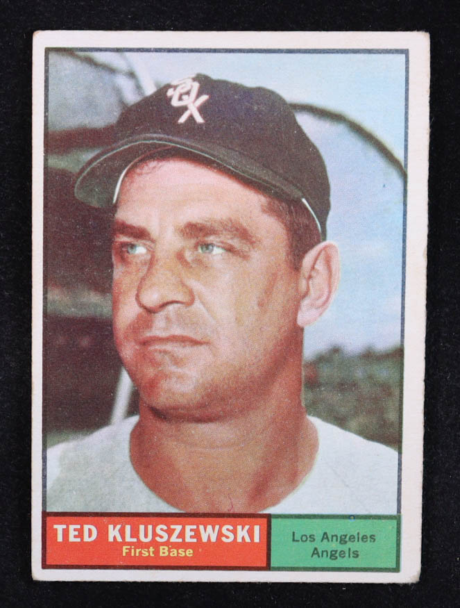 Ted Kluszewski 1961 Topps #65 at PristineAuction.com Ted Kluszewski 1961 Topps #65 at PristineAuction.com