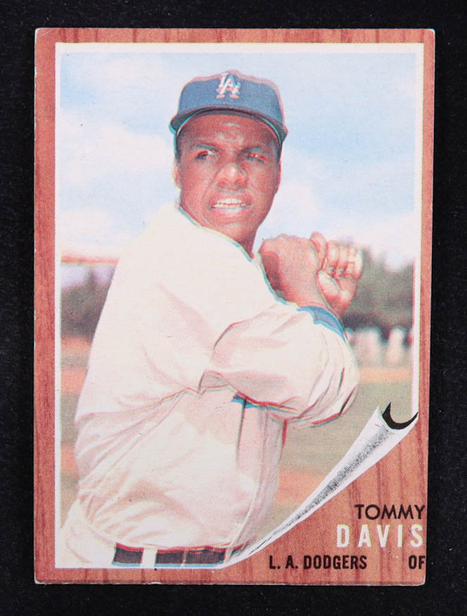 Tommy Davis 1962 Topps #358 at PristineAuction.com Tommy Davis 1962 Topps #358 at PristineAuction.com