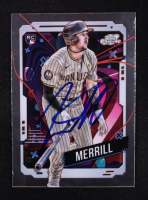 Jackson Merrill Signed 2024 Topps Cosmic Chrome #194 RC at PristineAuction.com