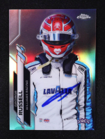 George Russell Signed 2020 Topps Chrome Formula 1 Refractors #192 RC at PristineAuction.com