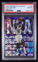 Karl Malone 1999-00 Upper Deck HoloGrFX NBA 24-7 #N15 (PSA 8) at PristineAuction.com