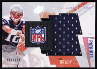 Tom Brady 2003 SPx Winning Materials #TB #262/350 at PristineAuction.com