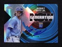 Bobby Witt Jr. Signed 2022 Topps Chrome Update Generation Now #GNC23 RC at PristineAuction.com