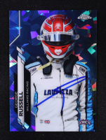 George Russell Signed 2020 Topps Chrome Sapphire Formula 1 #192 RC at PristineAuction.com