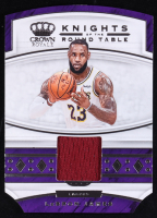 LeBron James 2019-20 Crown Royale Knights of the Round Table Materials #8 at PristineAuction.com