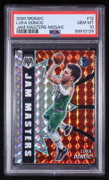 Luka Doncic 2020-21 Panini Mosaic Jam Masters Mosaic #12 (PSA 10) at PristineAuction.com