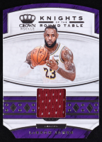 LeBron James 2019-20 Crown Royale Knights of the Round Table Materials #8 at PristineAuction.com