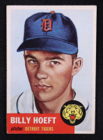 Billy Hoeft 1953 Topps #165 at PristineAuction.com