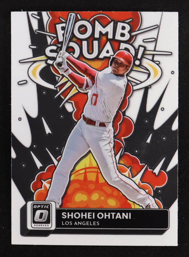 Shohei Ohtani 2022 Donruss Optic Bomb Squad #3 at PristineAuction.com Shohei Ohtani 2022 Donruss Optic Bomb Squad #3 at PristineAuction.com