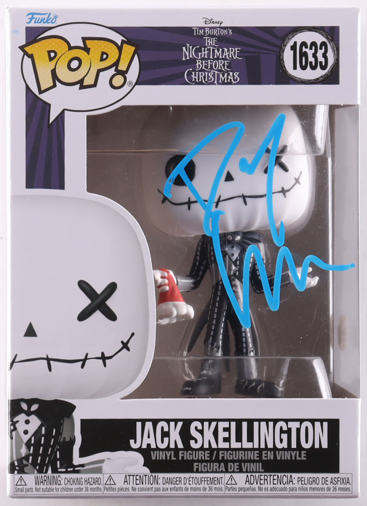Danny Elfman Signed "The Nightmare Before Christmas" #1633 Jack Skellington Funko Pop! Vinyl Figure (JSA) at PristineAuction.com Danny Elfman Signed "The Nightmare Before Christmas" #1633 Jack Skellington Funko Pop! Vinyl Figure (JSA) at PristineAuction.com