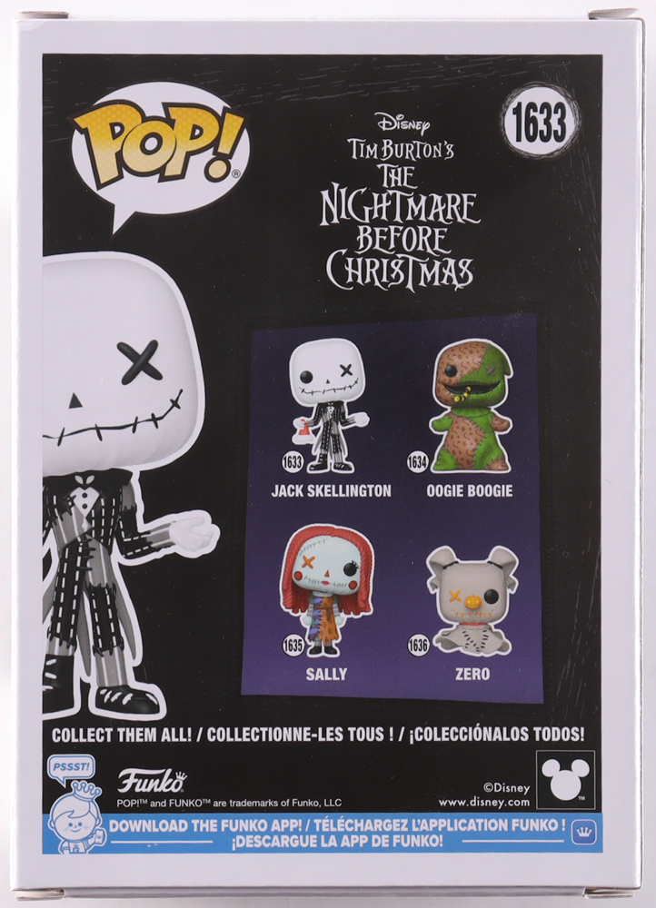 Danny Elfman Signed "The Nightmare Before Christmas" #1633 Jack Skellington Funko Pop! Vinyl Figure (JSA) at PristineAuction.com Danny Elfman Signed "The Nightmare Before Christmas" #1633 Jack Skellington Funko Pop! Vinyl Figure (JSA) at PristineAuction.com