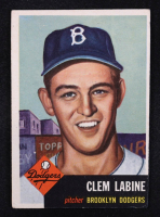 Clem Labine 1953 Topps #14 DP at PristineAuction.com